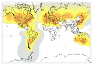 carte de couverture Globalstar