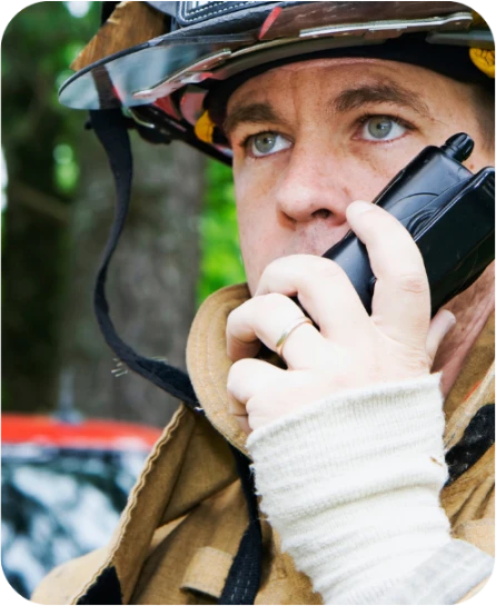 Métiers de l'urgence - Communication satellite