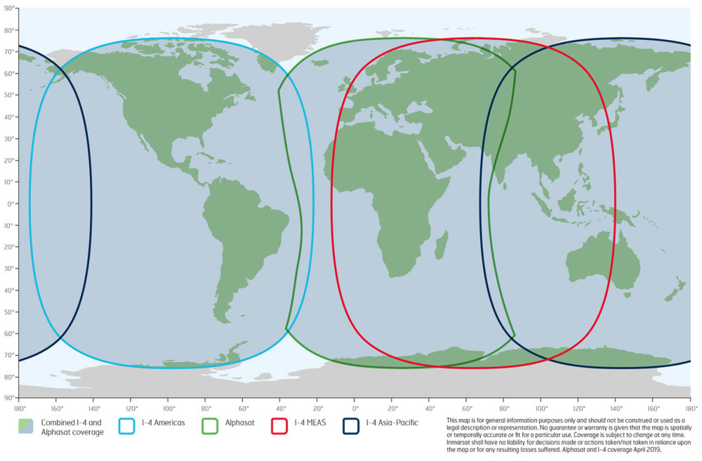 Couverture Inmarsat BGAN