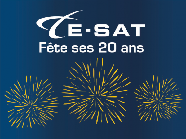 communication par satellite E-SAT fête ses 20 ans