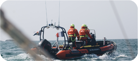 Alerte de détresse en mer