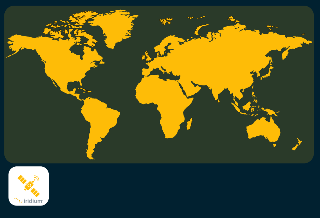 Carte Iridium - E-SAT